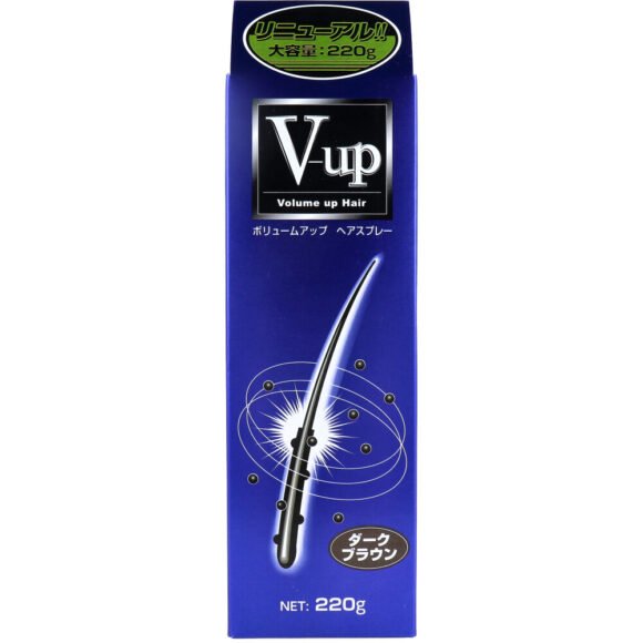 Volume-Up Hair Spray Dark Brown 220g