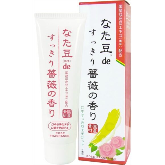 Refreshing rose scent with natto beans (flavoring) (toothpaste)