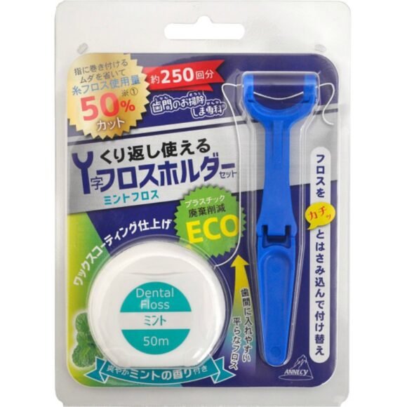 Y-shaped holder & mint floss OK-002