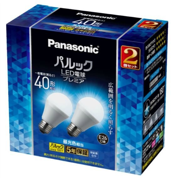 LDA4DGSK4F2T LED Bulb, Standard Bulb Type (E26 Base), Pack of 2