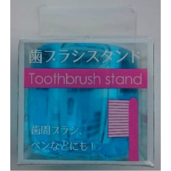 Life Range 3-06 Toothbrush Stand, Clear Blue
