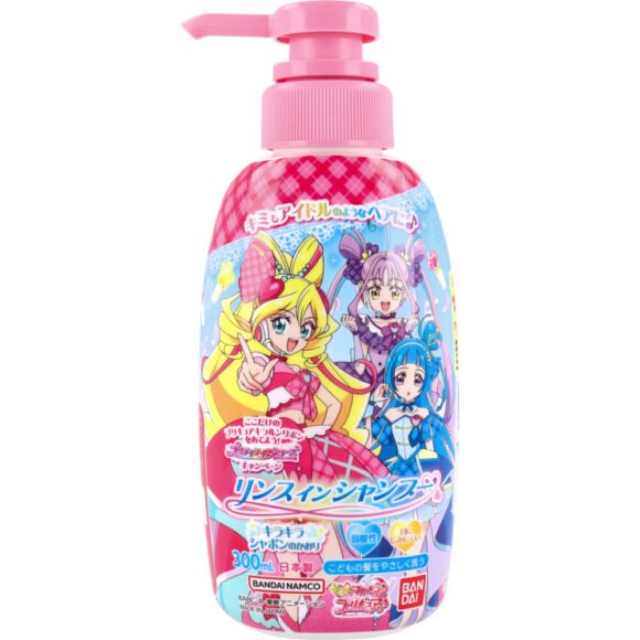 Kimi to! Precure Rinse-In Shampoo – Glittery Soap, 300mL
