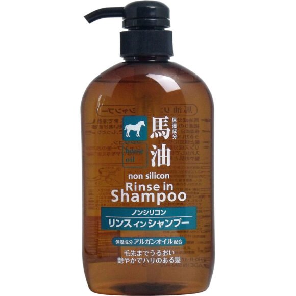 Horse Oil Non-Silicone 2-in-1 Shampoo & Conditioner – 600mL