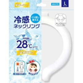 [Sold Out] NISHIKIN Cooling Neck Ring, White L