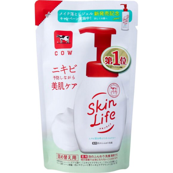 Skin Life Medicated Foaming Face Wash – Citrus Bouquet Scent, Refill 140mL