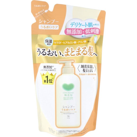 Cow Brand Additive-Free Shampoo Moisture Care Refill 360mL