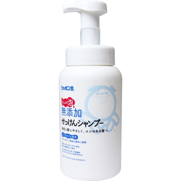 Shabondama Gentle Foam Soap Shampoo – 520mL