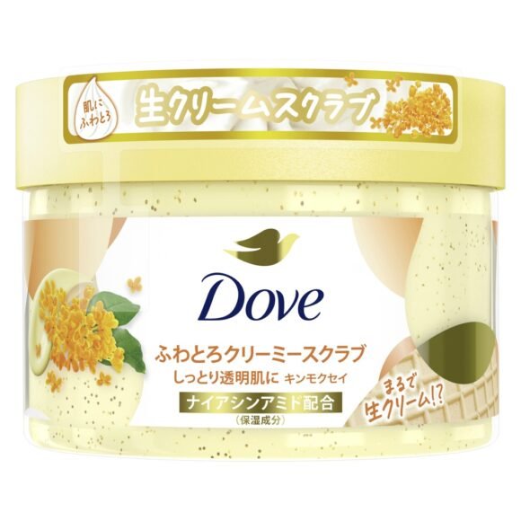Dove Fluffy Creamy Scrub, Osmanthus