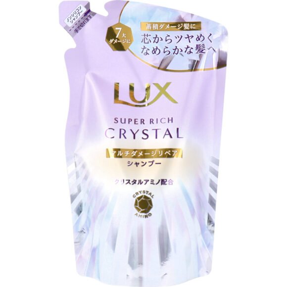 LUX Super Rich Crystal Multi-Damage Repair Shampoo Refill 300g