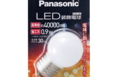 LED decorative bulb G type LDG1LGW