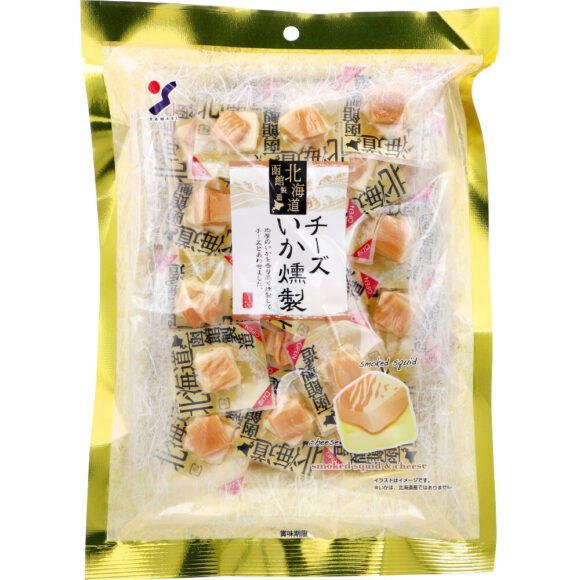 Hokkaido-Style Smoked Cheese Squid – 100 g