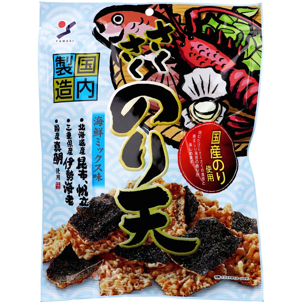 Crispy Seaweed Tempura Seafood Mix Flavor 70g
