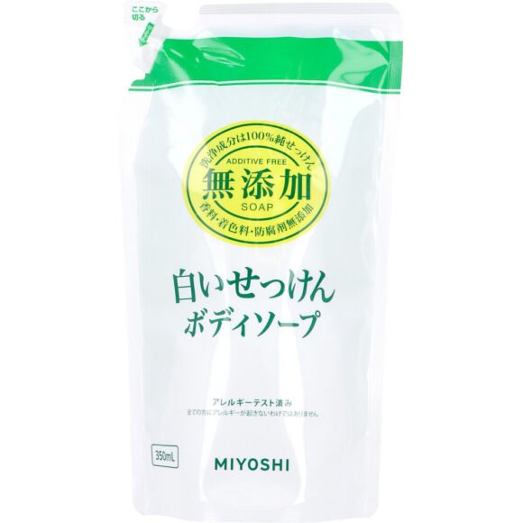 Additive-Free Body Soap – White Soap Refill