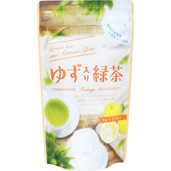 Green Tea with Yuzu – Tea Bags 3 g × 20 Sachets