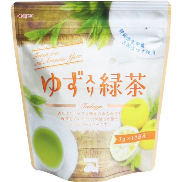Yuzu Green Tea Tea Bags 3g × 10 Bags
