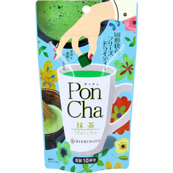 PonCha Matcha 10g (10 Pieces)