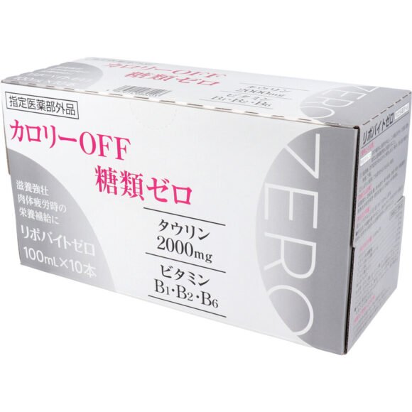 Lipovite Zero 100mL × 10 Bottles