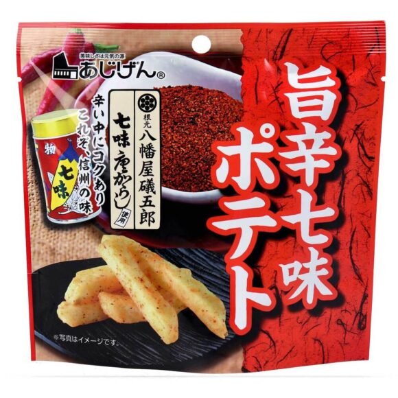 Yawataya Isogoro Spicy Shichimi Potato Chips – 50 g