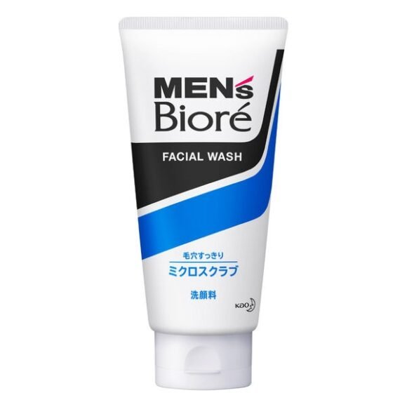 Men's Biore Micro Scrub Facial Wash 130g
