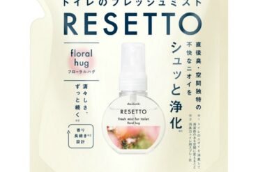 Deodorizing Toilet Fresh Mist RESETTO Refill Floral Hug