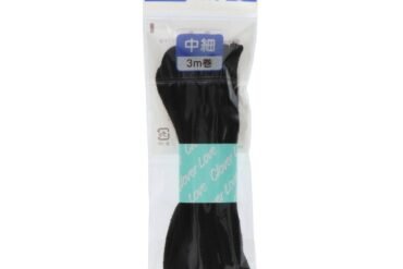Clover Love Colored String, Medium Thin, Black, 3m, 77-831