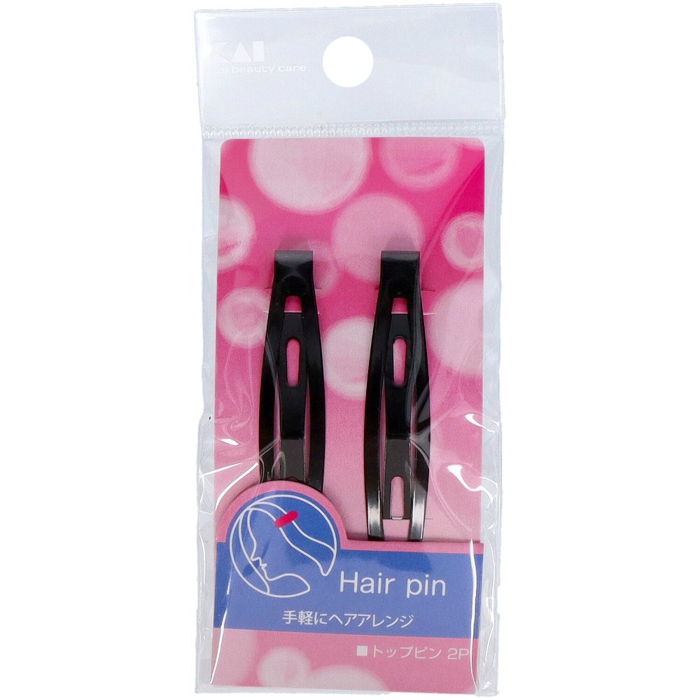 SS Top Pin 2P Black HL0144