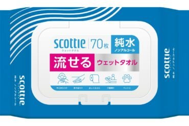 Scotty Flushable Wet Wipes, Pure Water, Alcohol-Free