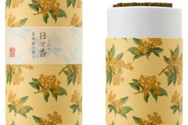Cylindrical incense sticks, Hibika, Osmanthus scent