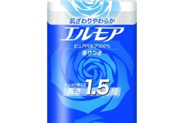 Elmore 1.5x Roll, 12 Rolls, Single, 82.5m, Flower Scent