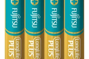 Fujitsu Long Life Plus AAA Battery, 4 pieces, LR03LP (4S)