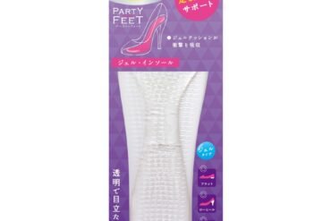 Party Feet Gel Insole Clear