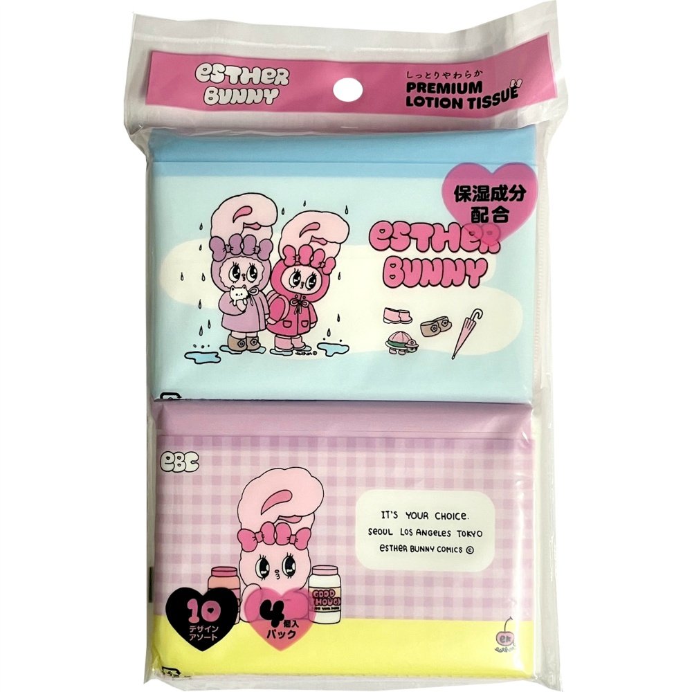 Ester Bunny Lotion Pocket Tissues