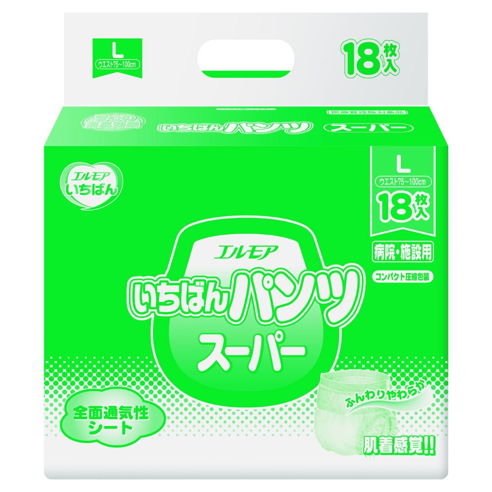 Elmore Ichiban Pants Super, for Hospitals and Facilities, Size L