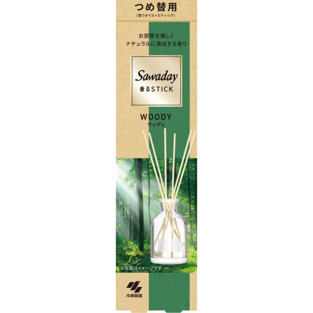 Sawaday Scented Stick Refill - Woody