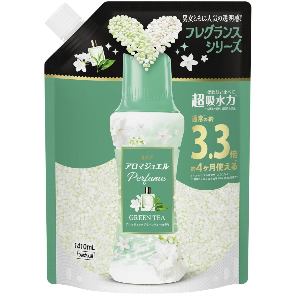 Lenor Aroma Jewel Green Tea Scent Refill, Extra Large Size