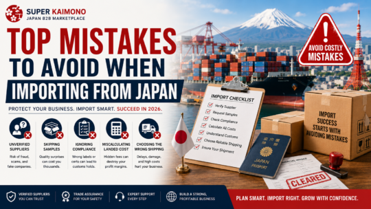 Top Mistakes to Avoid When Importing from Japan (2026)