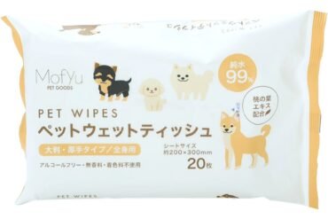 Pet Wet Wipes, Large Size, Thick, for Whole Body Use