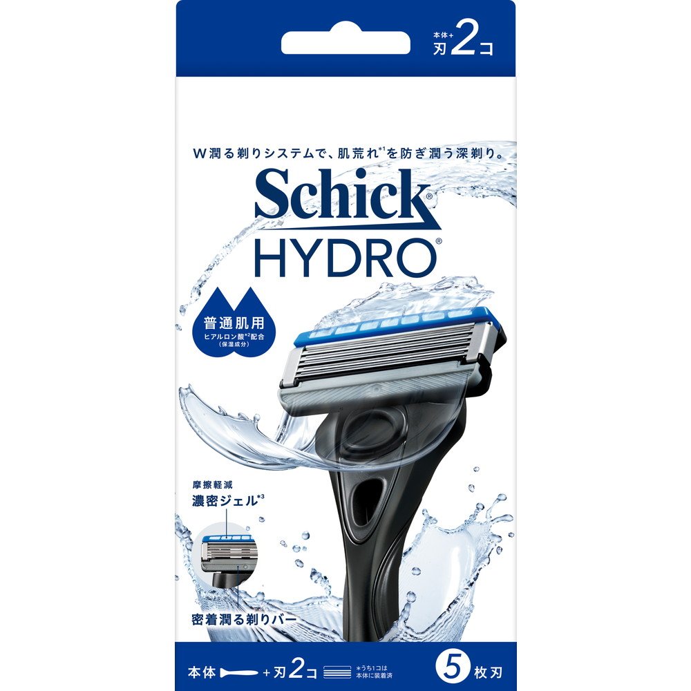 Schick Hydro Normal Skin Holder (Body + 2 Blades)
