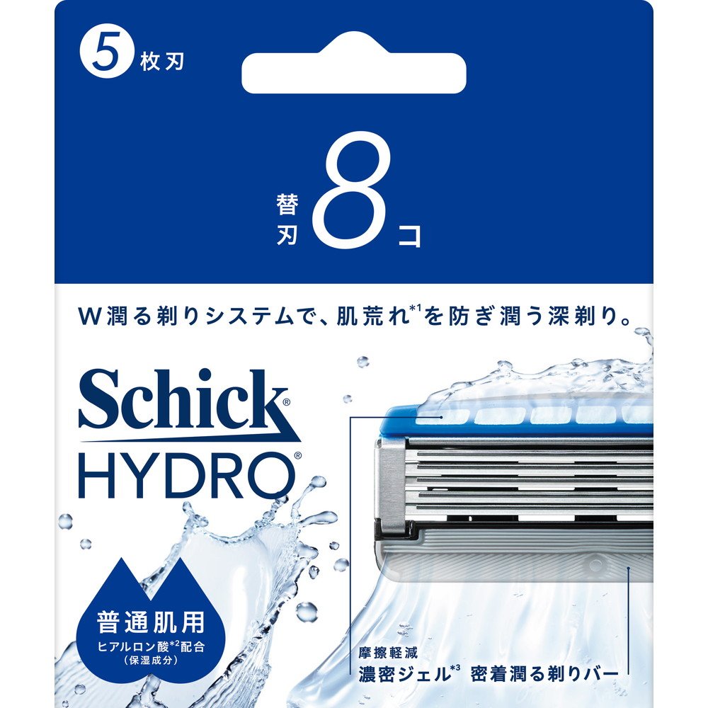 Schick Hydro Replacement Blades for Normal Skin