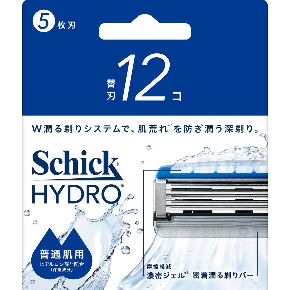 Schick Hydro Replacement Blades for Normal Skin