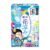 A pleasant journey: Cooling cloudy carbonated bath, refreshing with flowers.