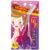 KQ3034 Eyebrow Scissors with Comb (Left-Handed) Pink