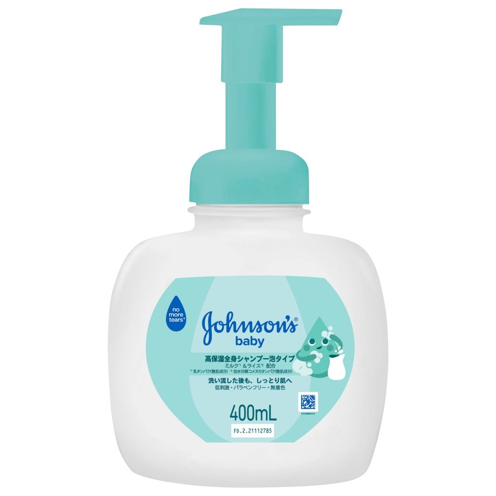 Johnson's Baby M&R High Moisturizing Body Wash, Foam Type (Main Unit)
