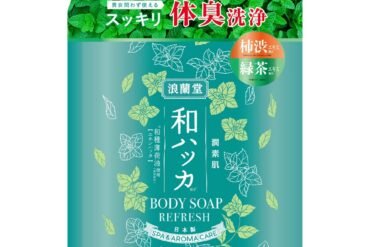 Junsuhada Japanese Mint Cool Body Soap Refill
