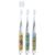 Set of 3 clear toothbrushes, Toy Story 2 TBCR5T