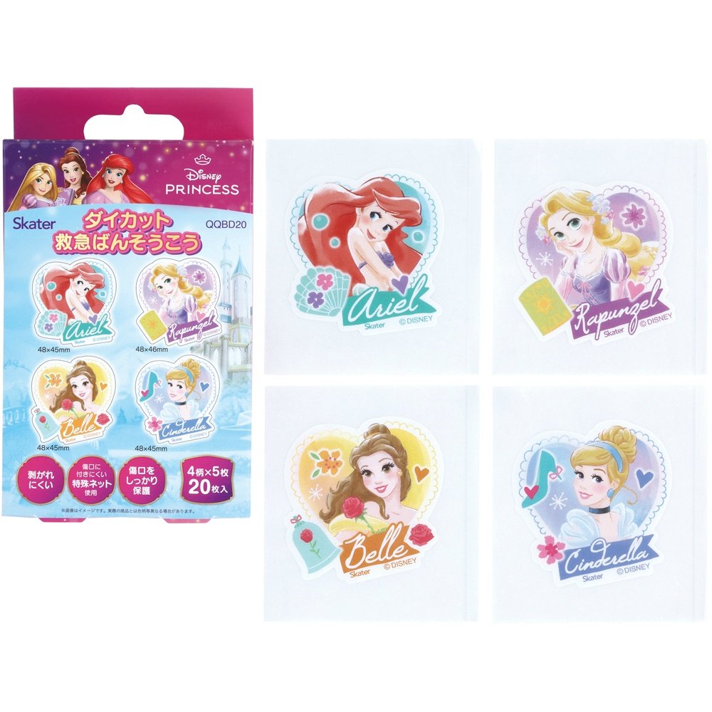 Die-cut bandages, Disney Princess QQBD20