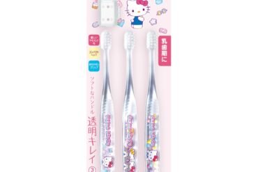 Clear toothbrush set of 3, KT Mashu TBCR5T
