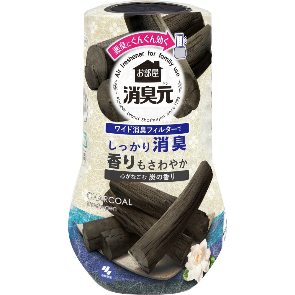 Room Deodorizer with a Soothing Charcoal Scent
