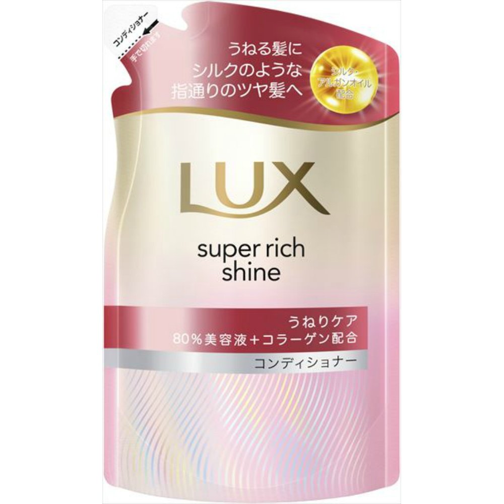 Lux Super Rich Shine Straight Beauty Frizz Control Conditioner Refill